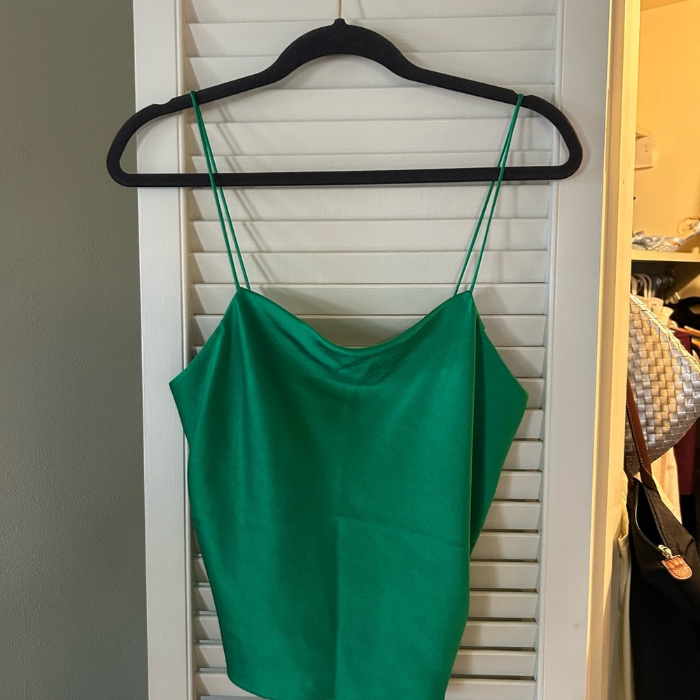 Alice and Olivia silk tank top